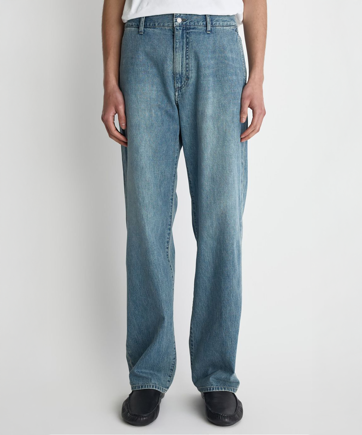 포터리(POTTERY) One Washed Straight Fit Denim - 6 Color