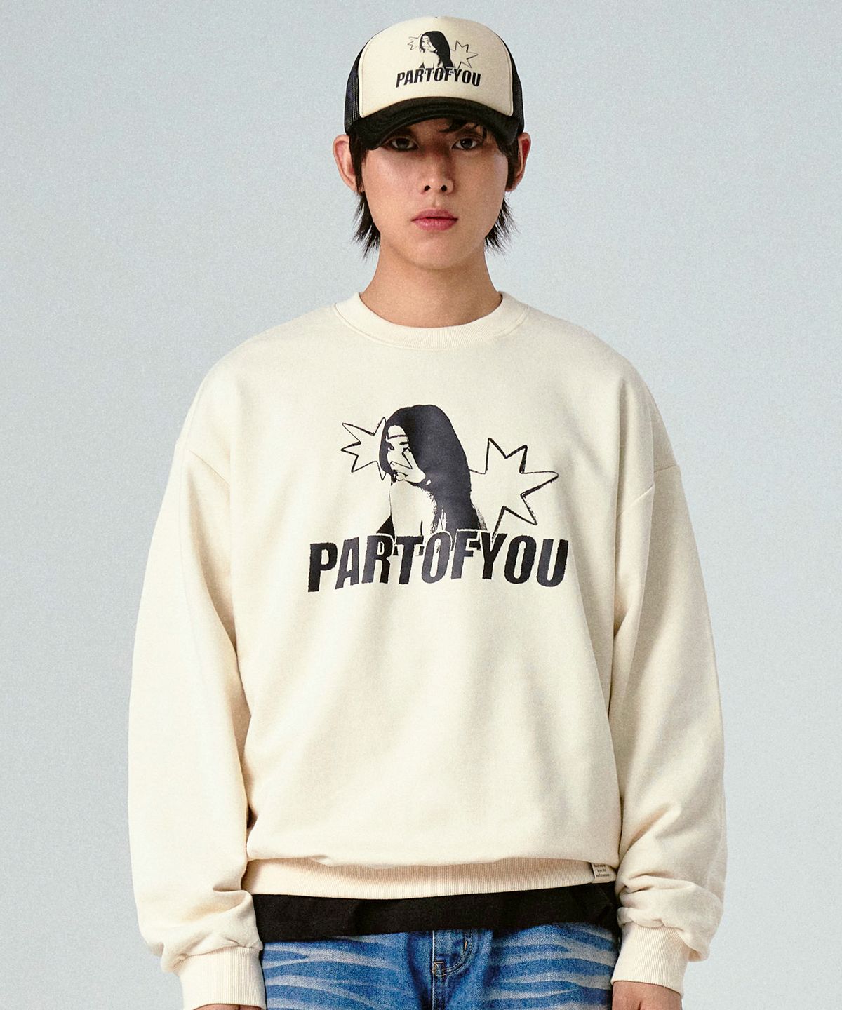 그레이버(GRAVER) [UNISEX]PARTOFYOU 맨투맨_4color