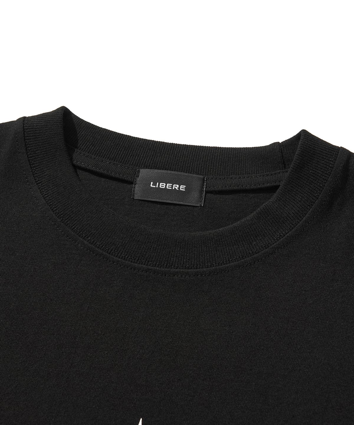 리베레(LIBERE) LR LOGO T-SHIRT / BLACK