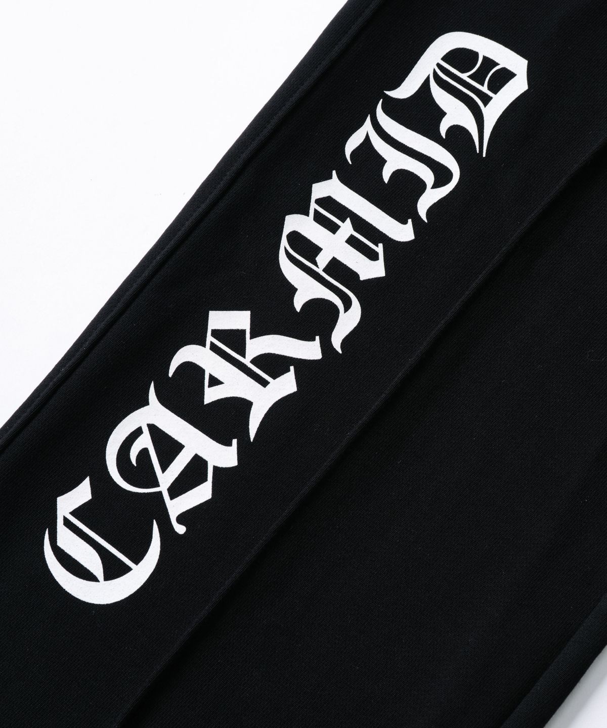 카미드(CARMID) 카미드 레터링 와이드 스웨트 팬츠