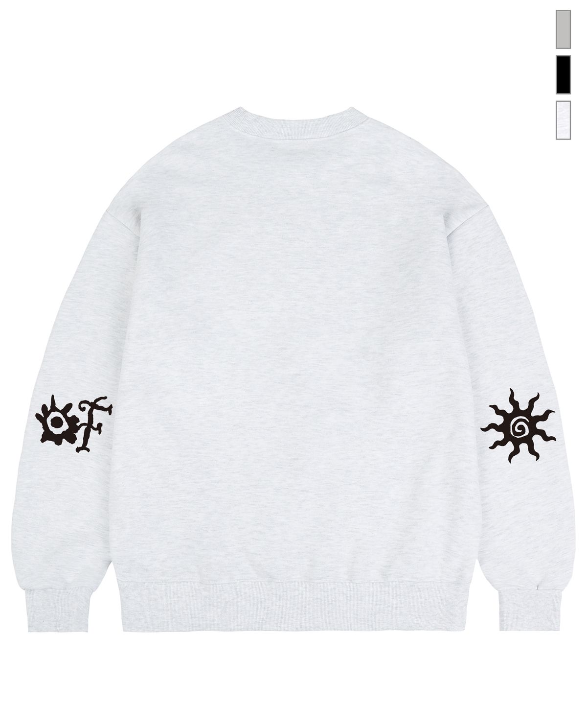 그레이버(GRAVER) [UNISEX]엘보우 OF 드로잉 맨투맨_3color