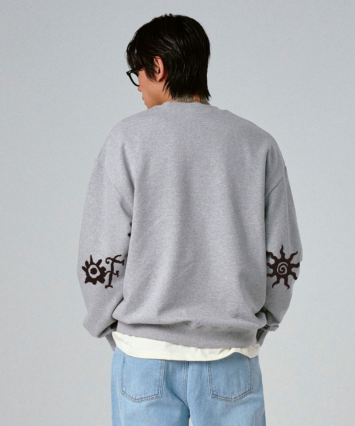 그레이버(GRAVER) [UNISEX]엘보우 OF 드로잉 맨투맨_3color