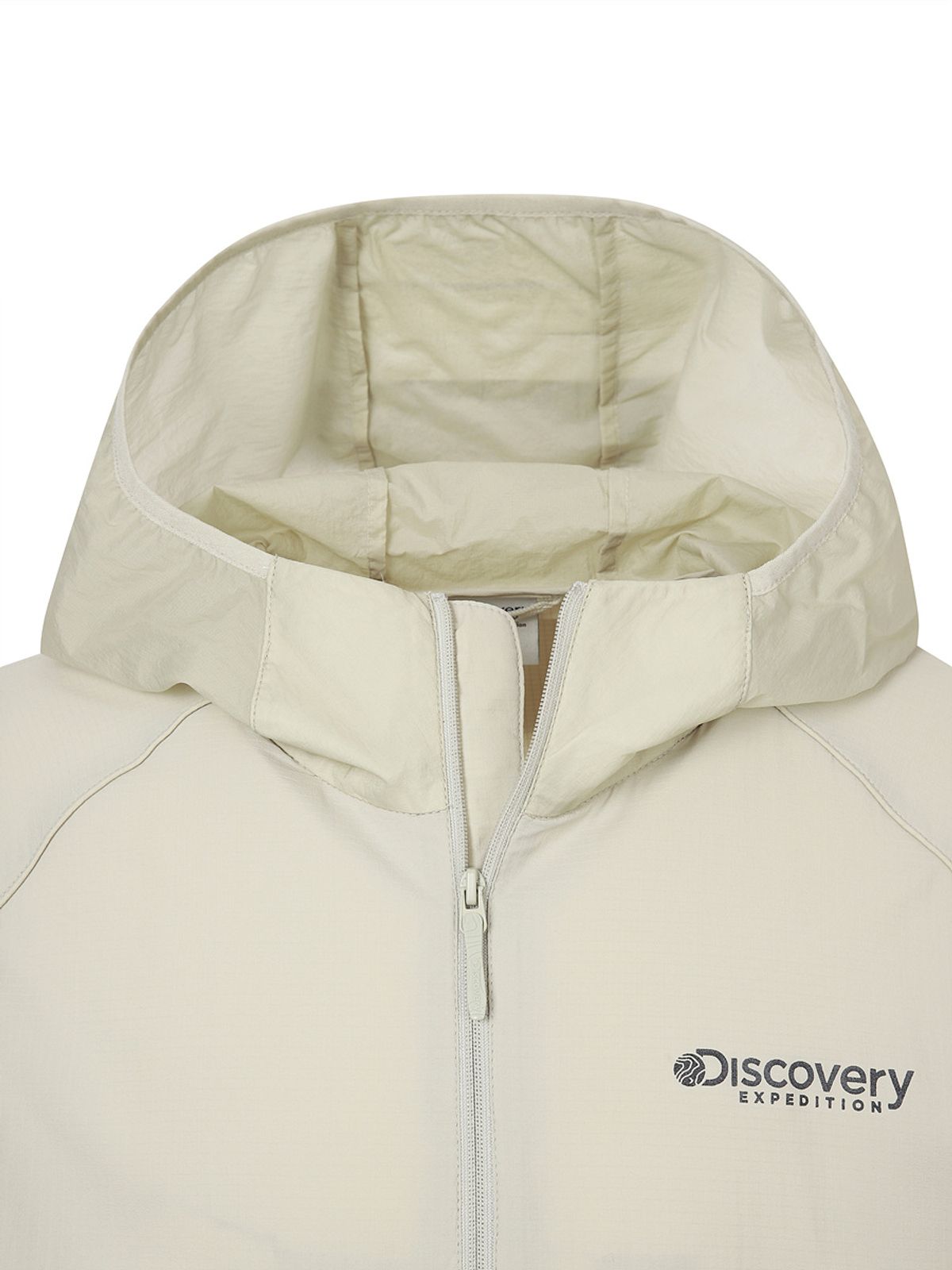 디스커버리 익스페디션(DISCOVERY EXPEDITION) 프레시벤트 립스탑 아노락 바람막이 (D.Skin Beige)