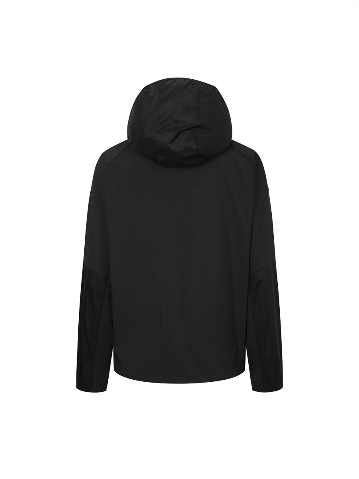 디스커버리 익스페디션(DISCOVERY EXPEDITION) 프레시벤트 립스탑 아노락 바람막이 (BLACK)