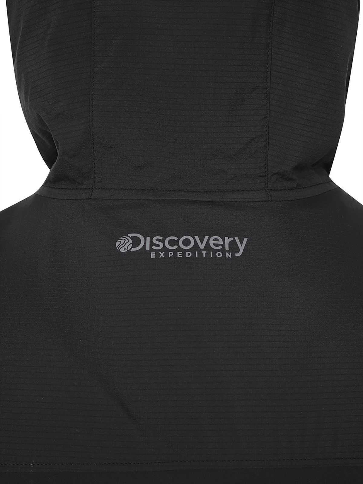 디스커버리 익스페디션(DISCOVERY EXPEDITION) 프레시벤트 폴튼 하이브리드 반팔 아노락 (BLACK)