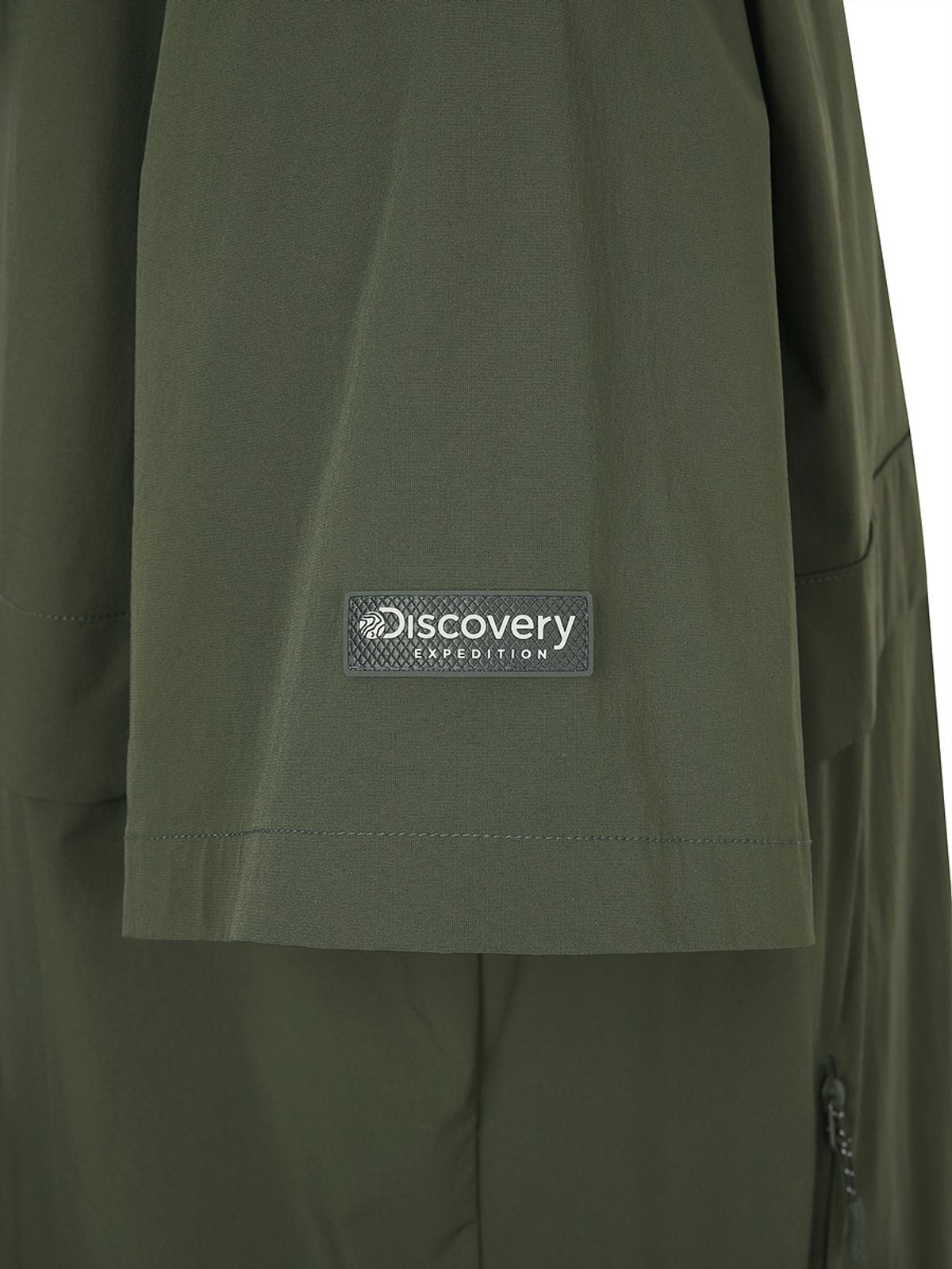 디스커버리 익스페디션(DISCOVERY EXPEDITION) 프레시벤트 폴튼 트레이닝 반팔 아노락 (D.Khaki)