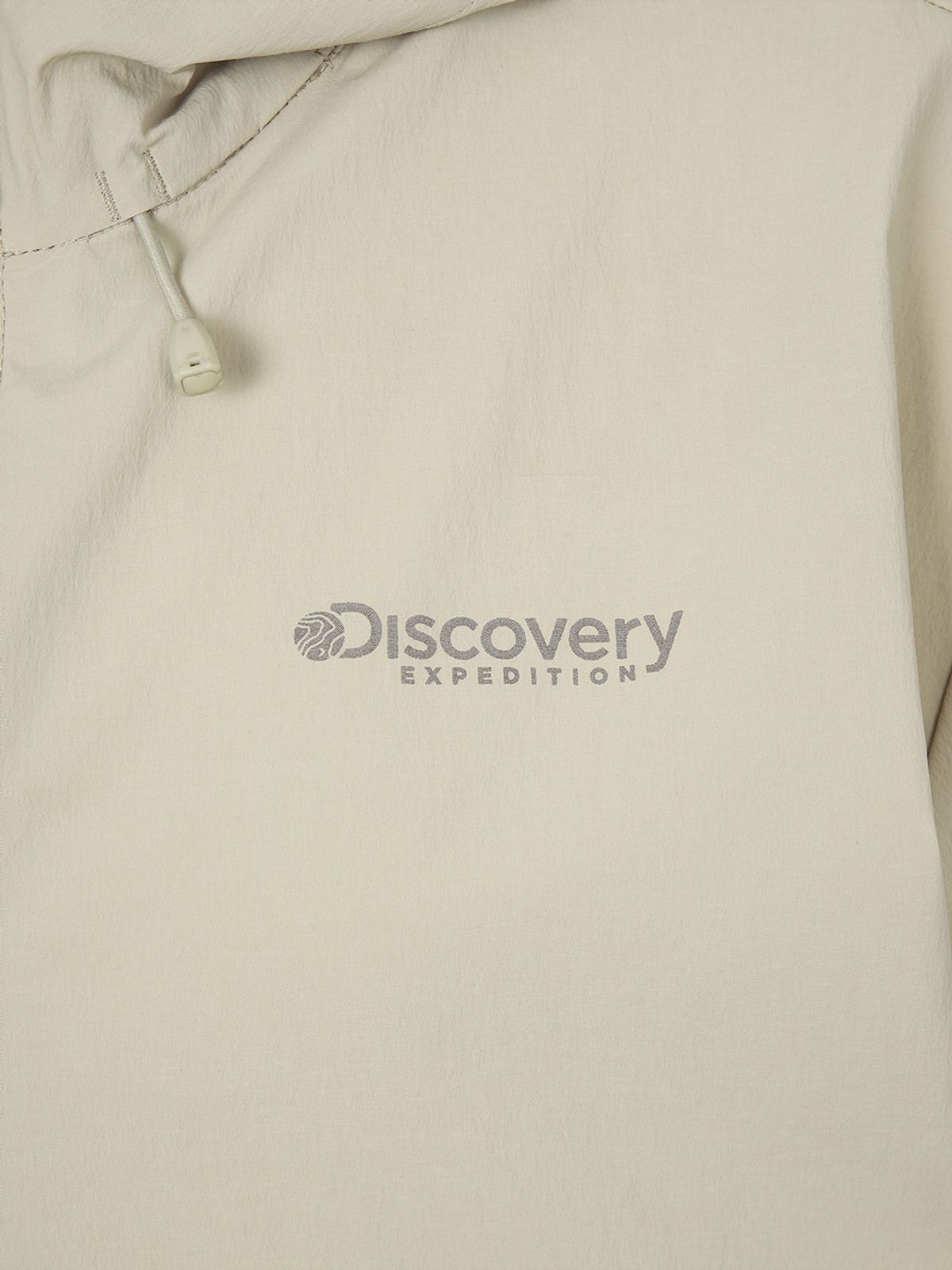디스커버리 익스페디션(DISCOVERY EXPEDITION) 프레시벤트 여성 폴튼 트레이닝 반팔 아노락 (L/BEIGE)