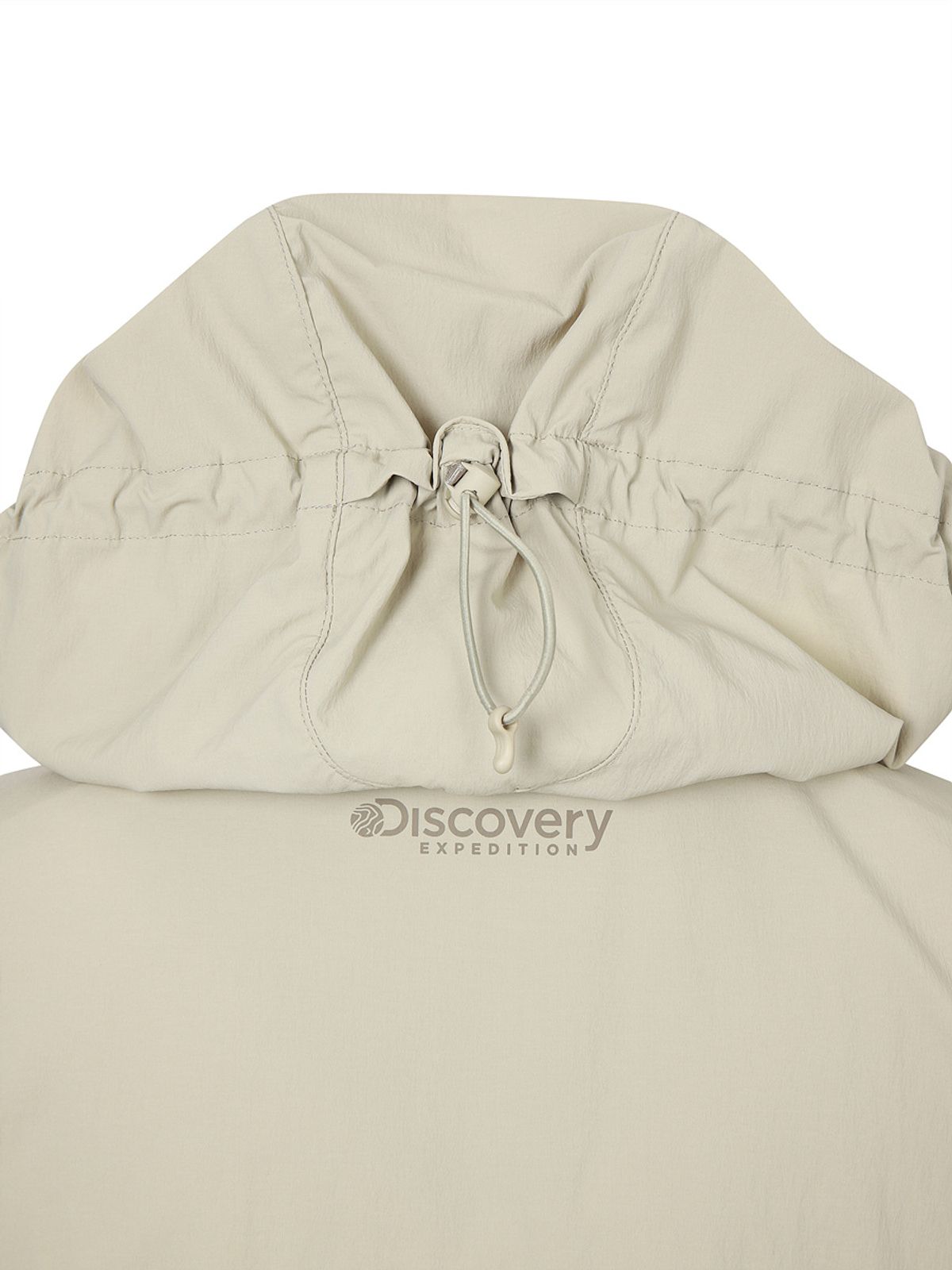 디스커버리 익스페디션(DISCOVERY EXPEDITION) 프레시벤트 여성 폴튼 트레이닝 반팔 아노락 (L/BEIGE)