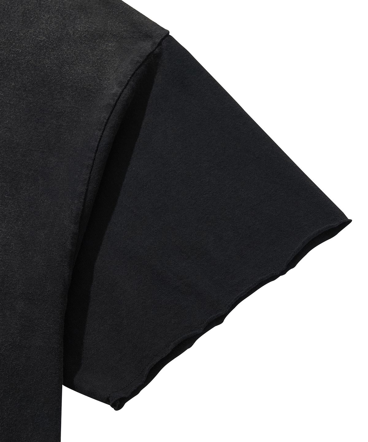 리베레(LIBERE) MESH HOOD T-SHIRT / BLACK
