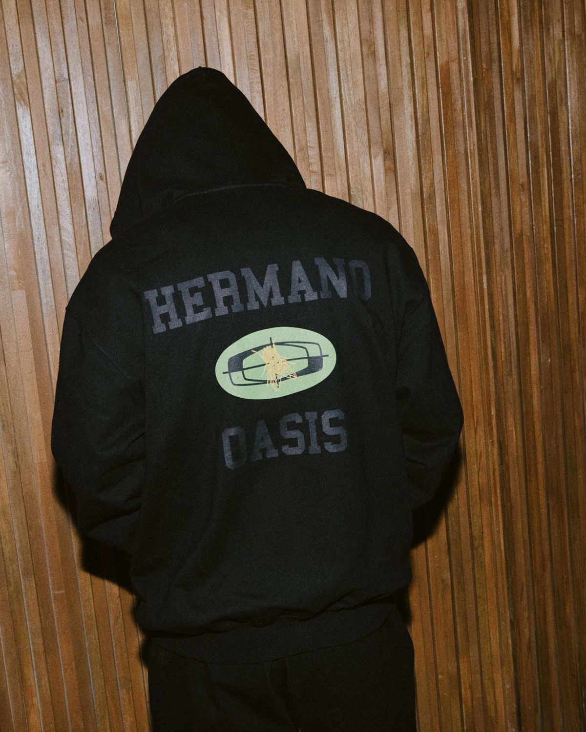 MUSINSA公式 | Aftermath HERMANO ZIP HOODIE [BLACK]
