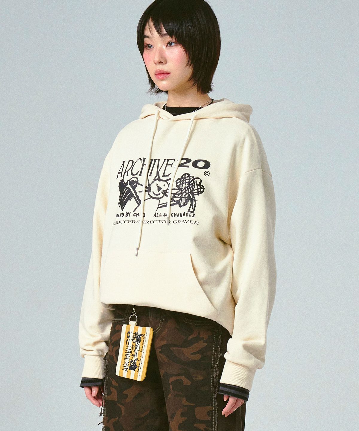 그레이버(GRAVER) [UNISEX]ARCHIVE20 후드티_4color