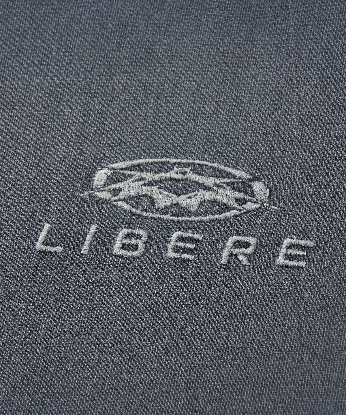 리베레(LIBERE) MESH HOOD T-SHIRT / NAVY