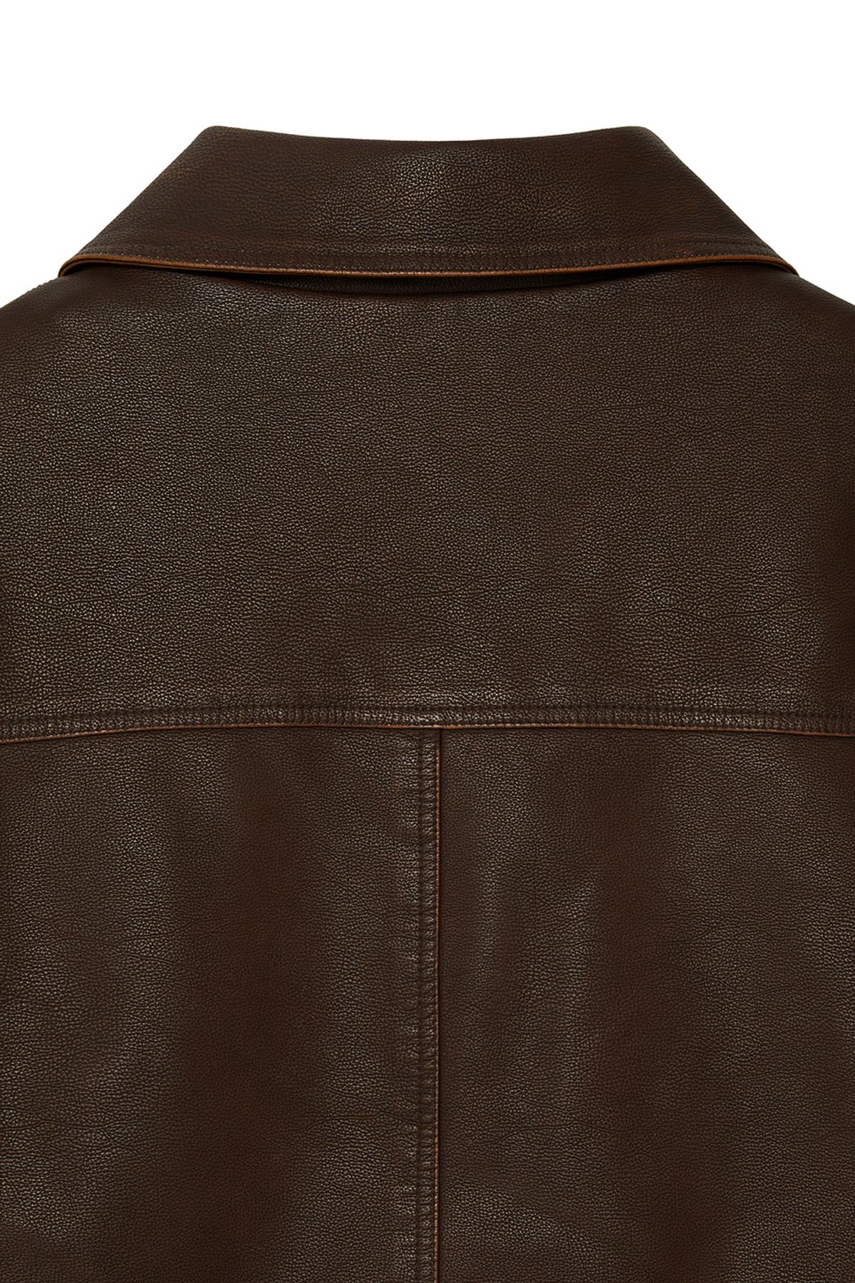 비바스튜디오(VIVASTUDIO) WOMAN BARRIO SINGLE RIDER JACKET [BROWN]