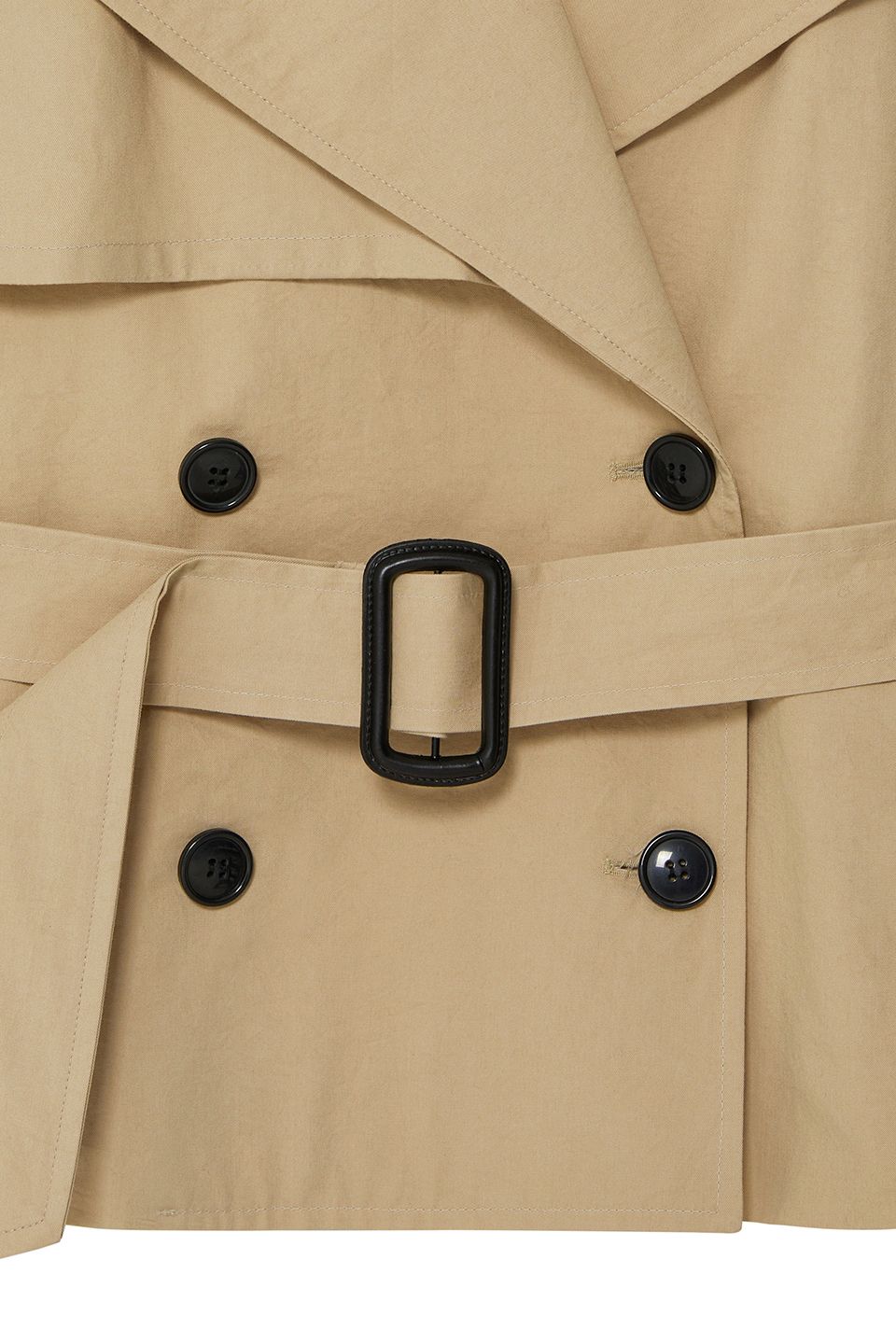 関税/送料込★VIVASTUDIO★25SS_CROPPED OVERSIZED TRENCH COAT MUSINSA | VIVASTUDIO WOMAN CROPPED OVERSIZED TRENCH COAT [BEIGE]