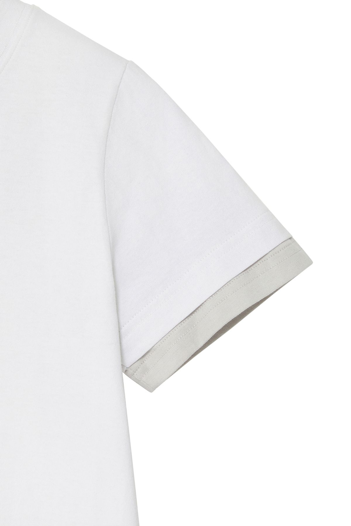 비바스튜디오(VIVASTUDIO) WOMAN ROMANCE LAYERED T-SHIRT [WHITE]