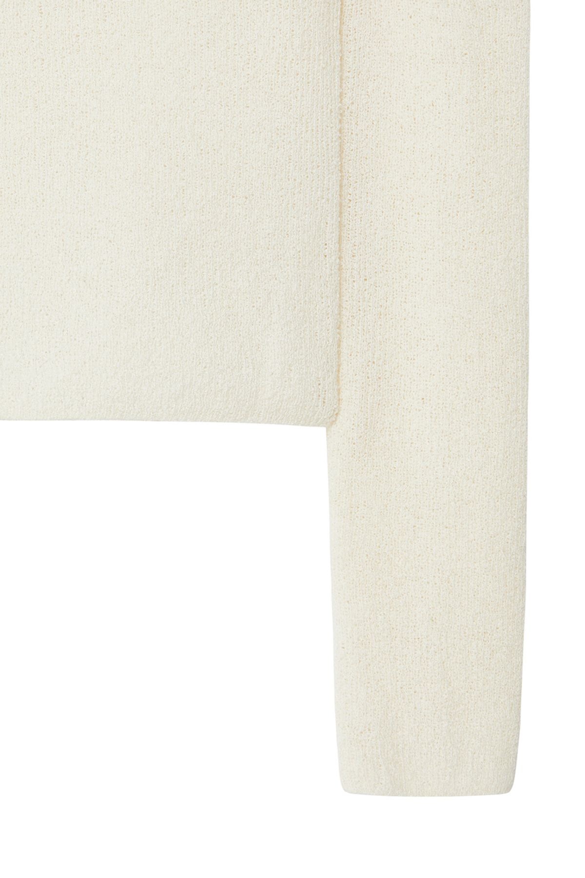 비바스튜디오(VIVASTUDIO) WOMAN CUT-OUT SEE-THROUGH KNIT [IVORY]