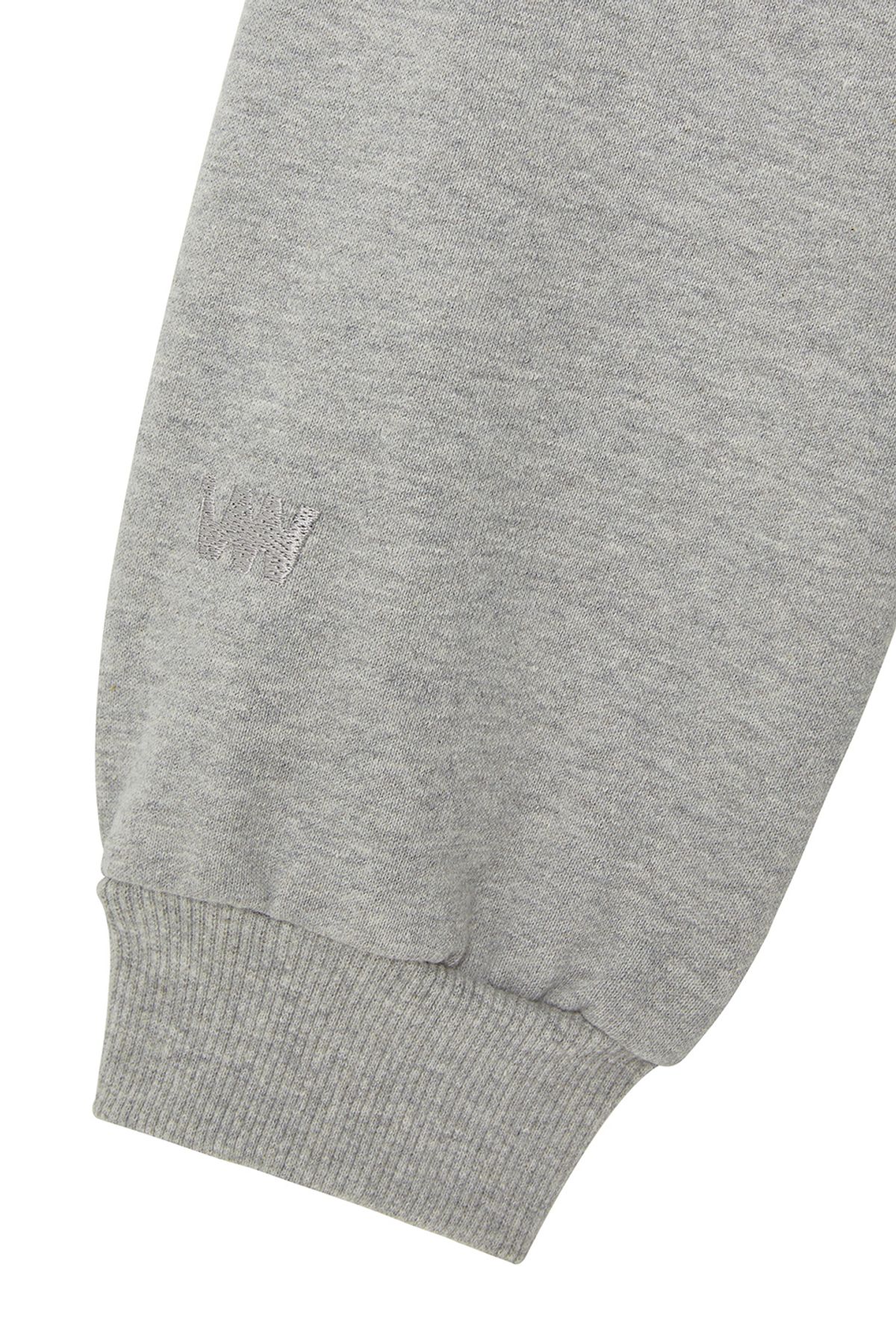 비바스튜디오(VIVASTUDIO) WOMAN HALF-ZIP SWEATSHIRT [MELANGE GRAY]