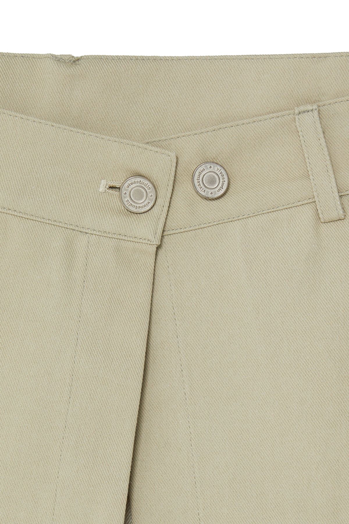 비바스튜디오(VIVASTUDIO) WOMAN SKIRT DOUBLE PANTS [BEIGE]