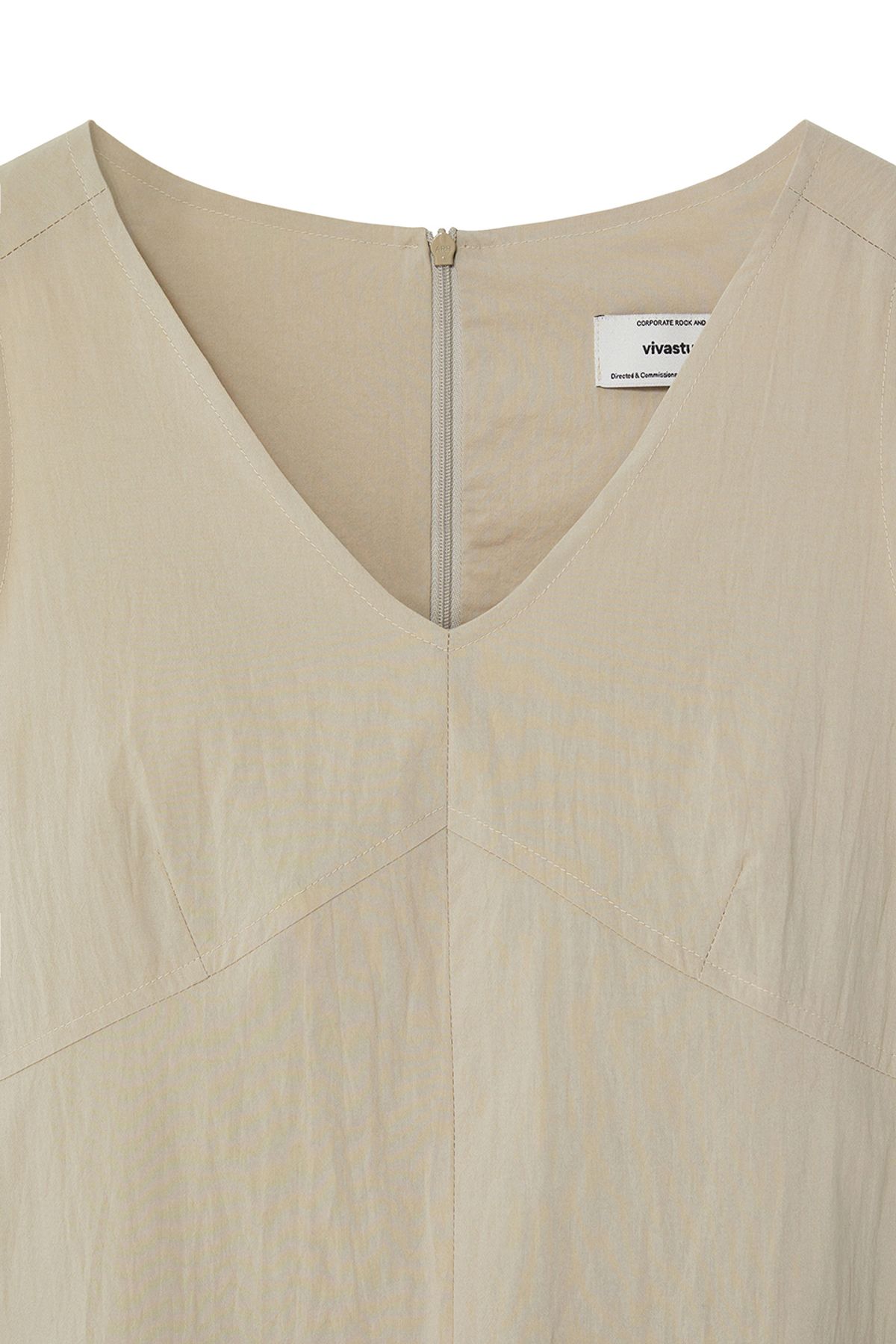 비바스튜디오(VIVASTUDIO) WOMAN BELTED DRESS [KHAKI]