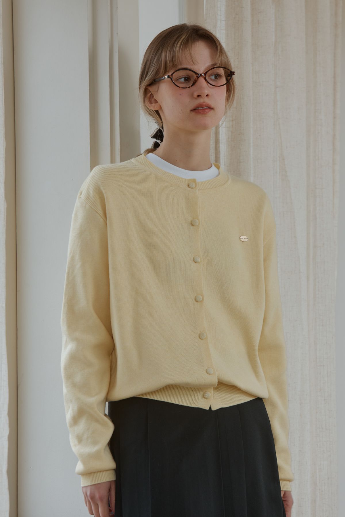 아노에틱(ANOETIC) ANC BASIC ROUND CARDIGAN_11COLOR