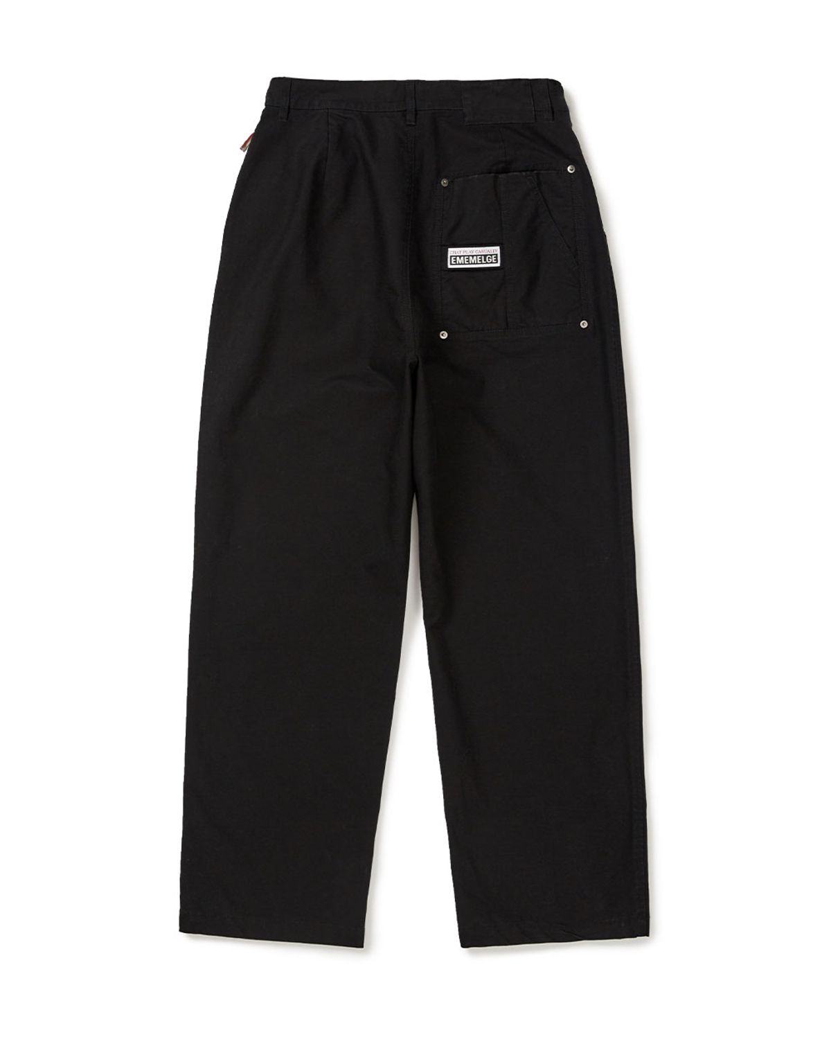 엠엠엘지(MMLG) [Mmlg] WORKERS REGULAR PANTS (BLACK)
