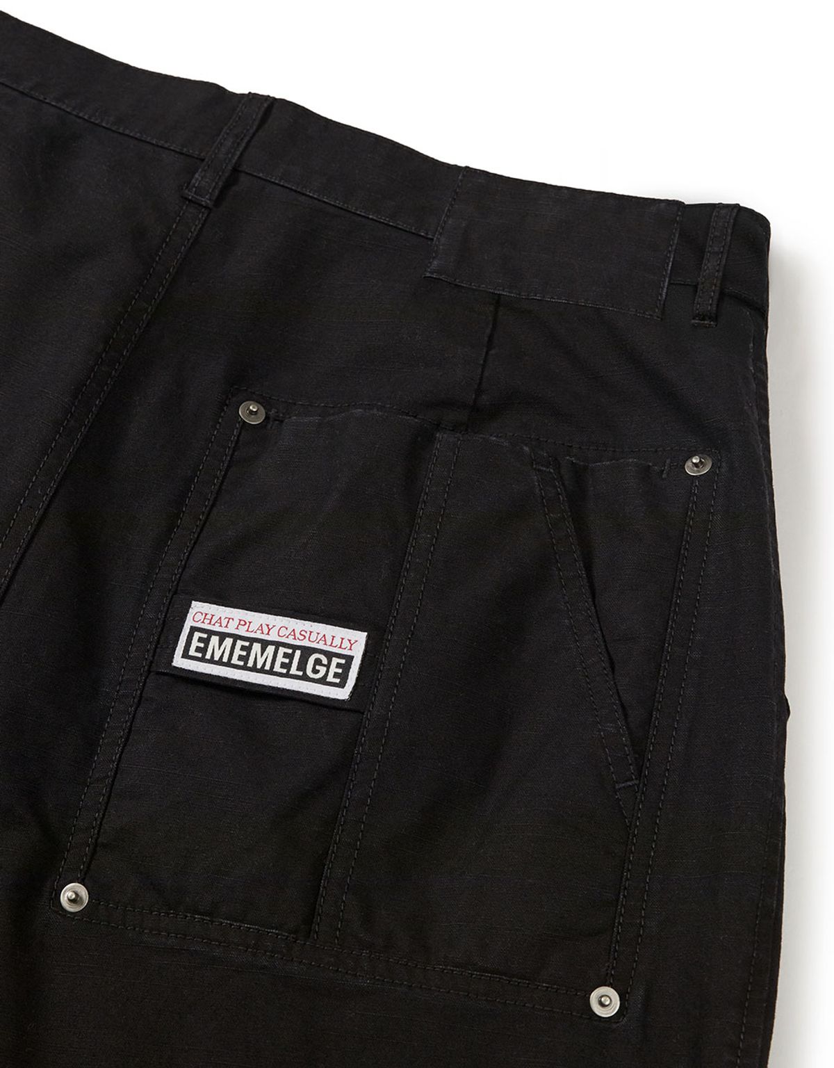 엠엠엘지(MMLG) [Mmlg] WORKERS REGULAR PANTS (BLACK)