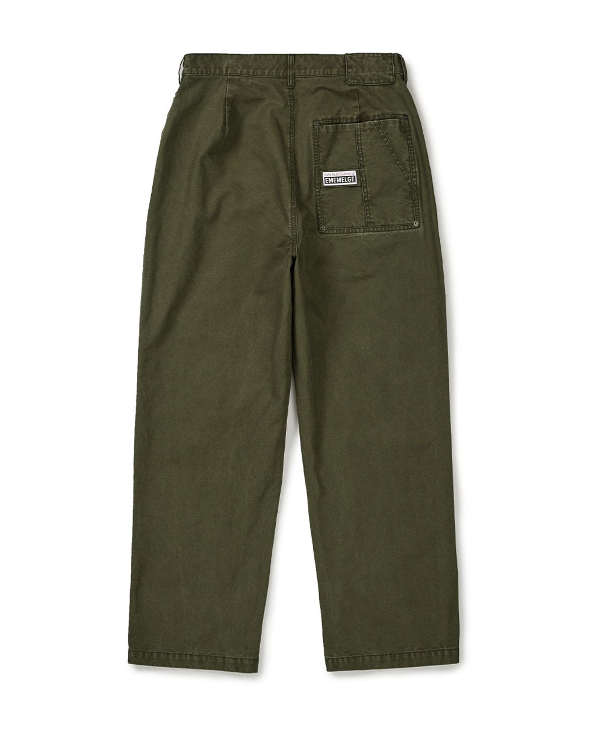 엠엠엘지(MMLG) [Mmlg] WORKERS REGULAR PANTS (GREEN)