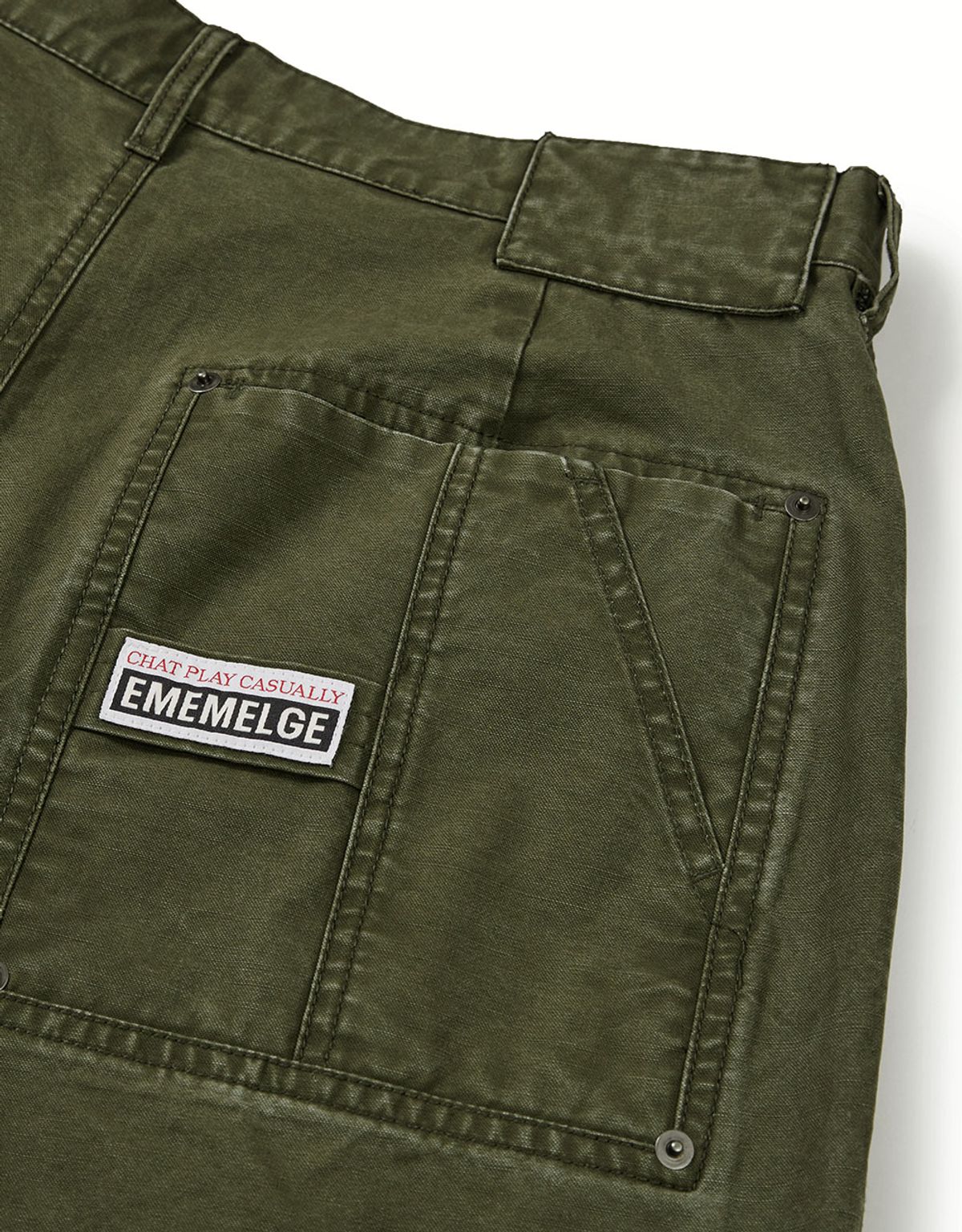 엠엠엘지(MMLG) [Mmlg] WORKERS REGULAR PANTS (GREEN)