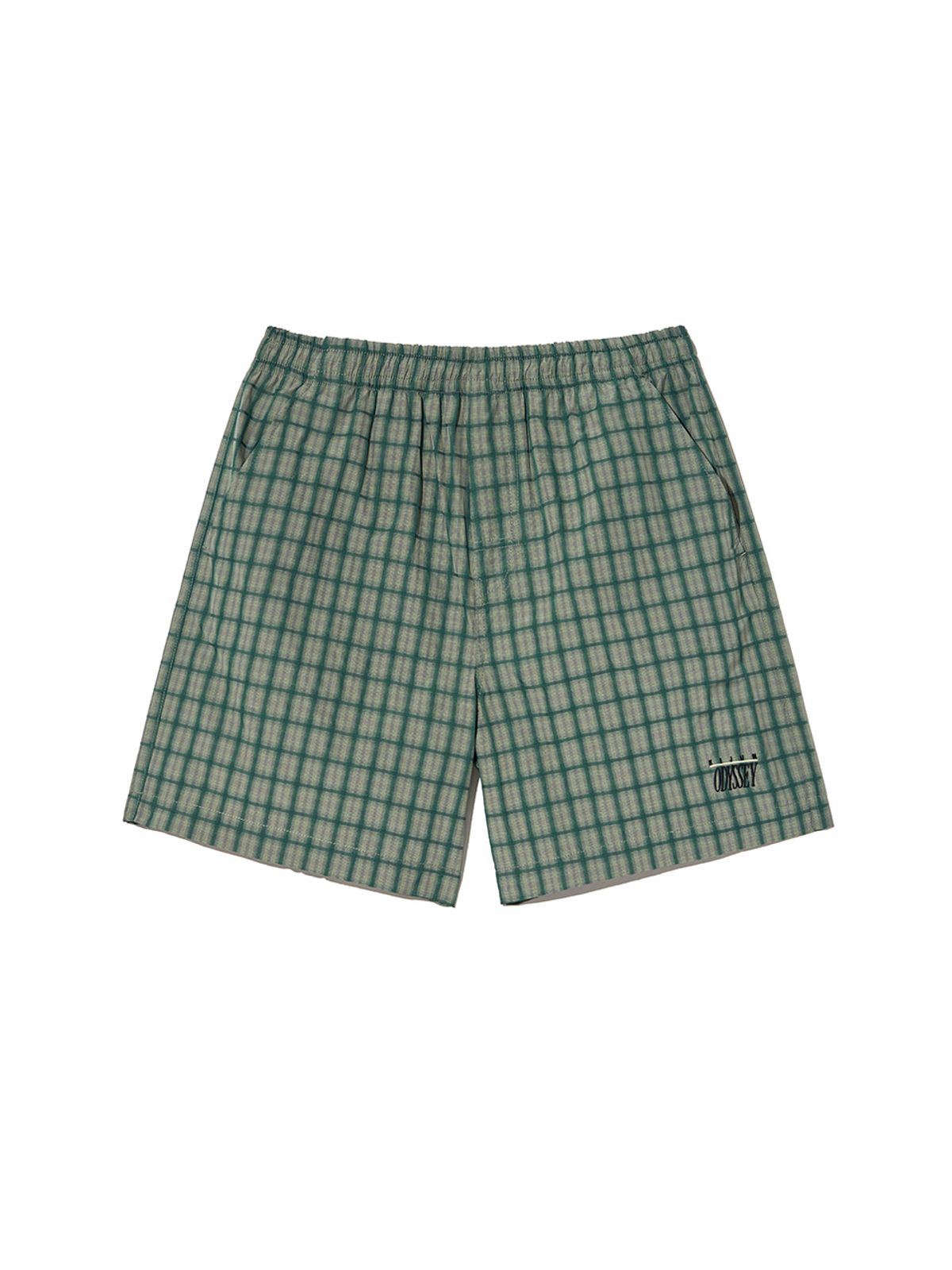 기준 맨(KIJUN MEN) Check Shorts Green