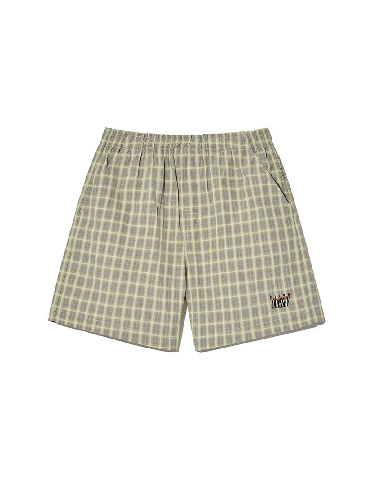 기준 맨(KIJUN MEN) Check Shorts Beige