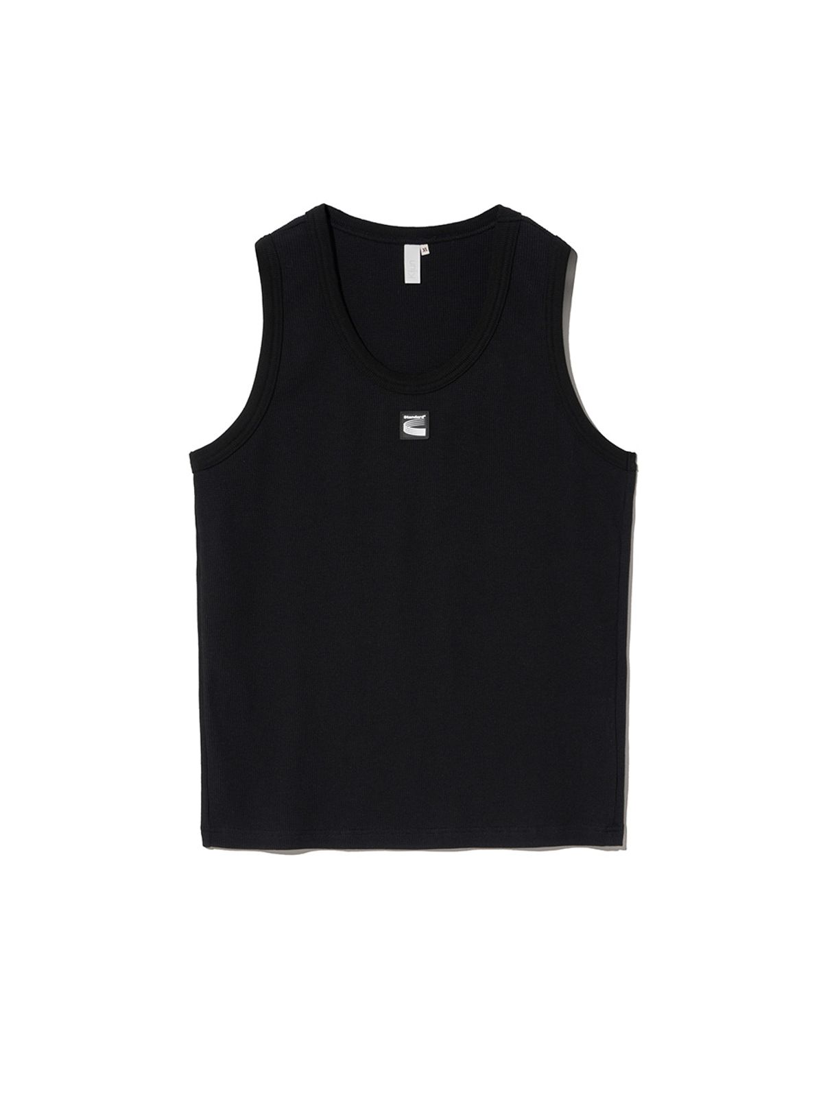 기준 맨(KIJUN MEN) (M) Patch Tank Top Black