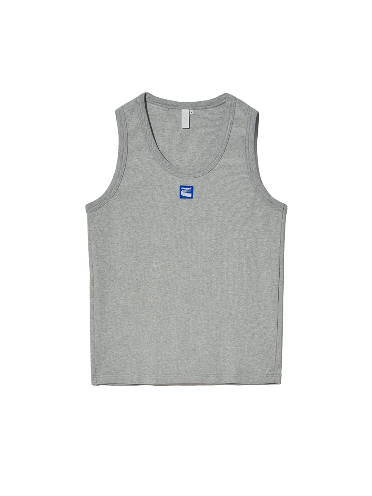 기준 맨(KIJUN MEN) (M) Patch Tank Top Melange Grey