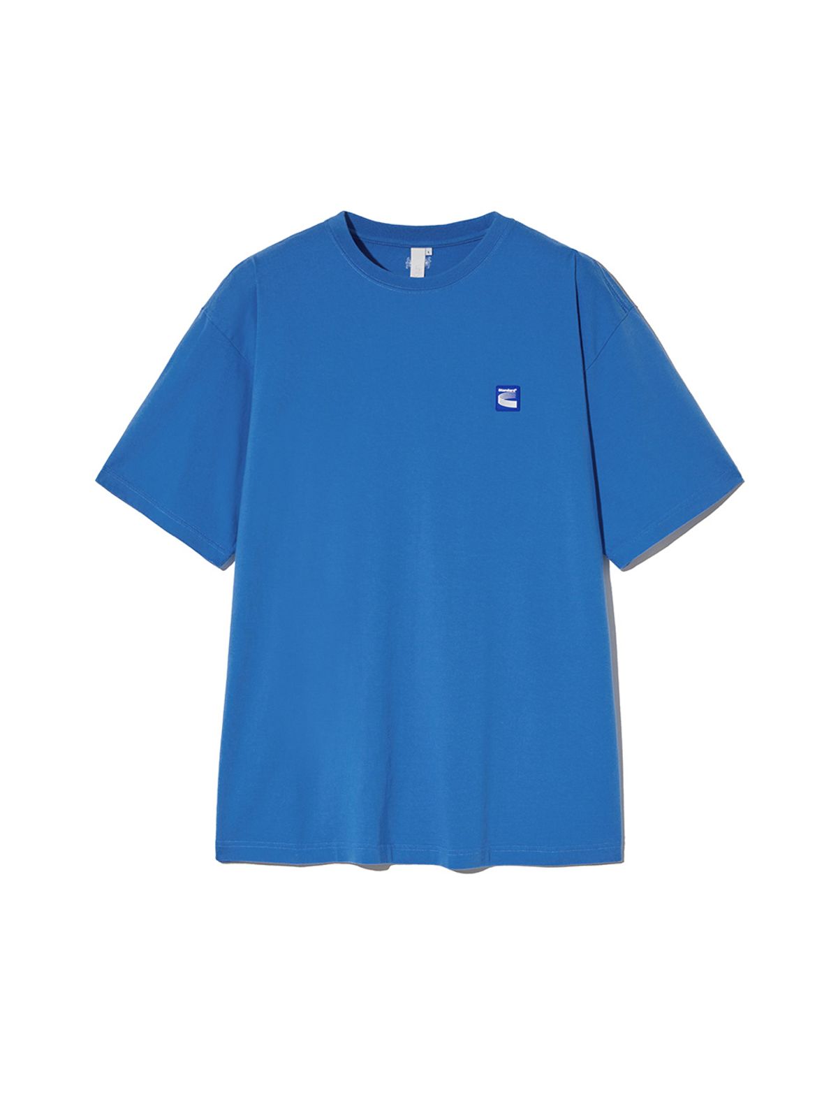 기준 맨(KIJUN MEN) Standard Oversized T-Shirt Blue