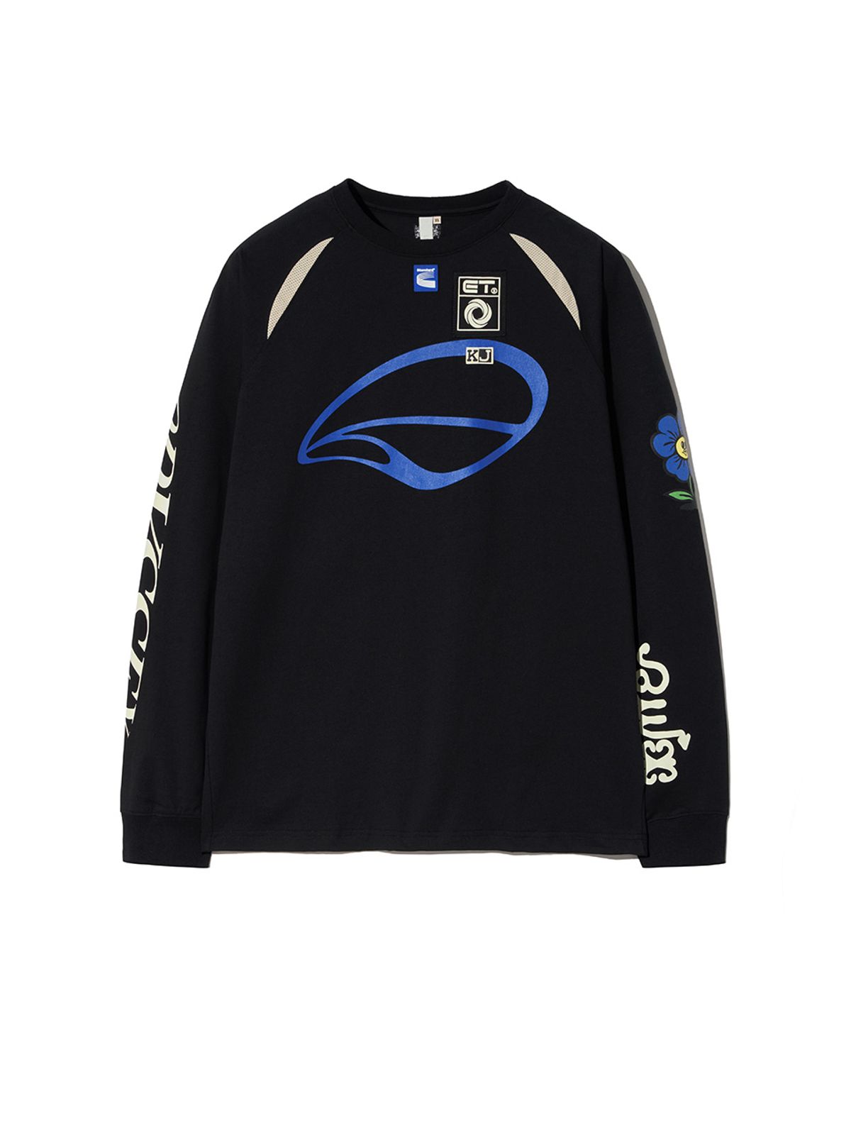 기준 맨(KIJUN MEN) Cycle Long Sleeve T-Shirt Black