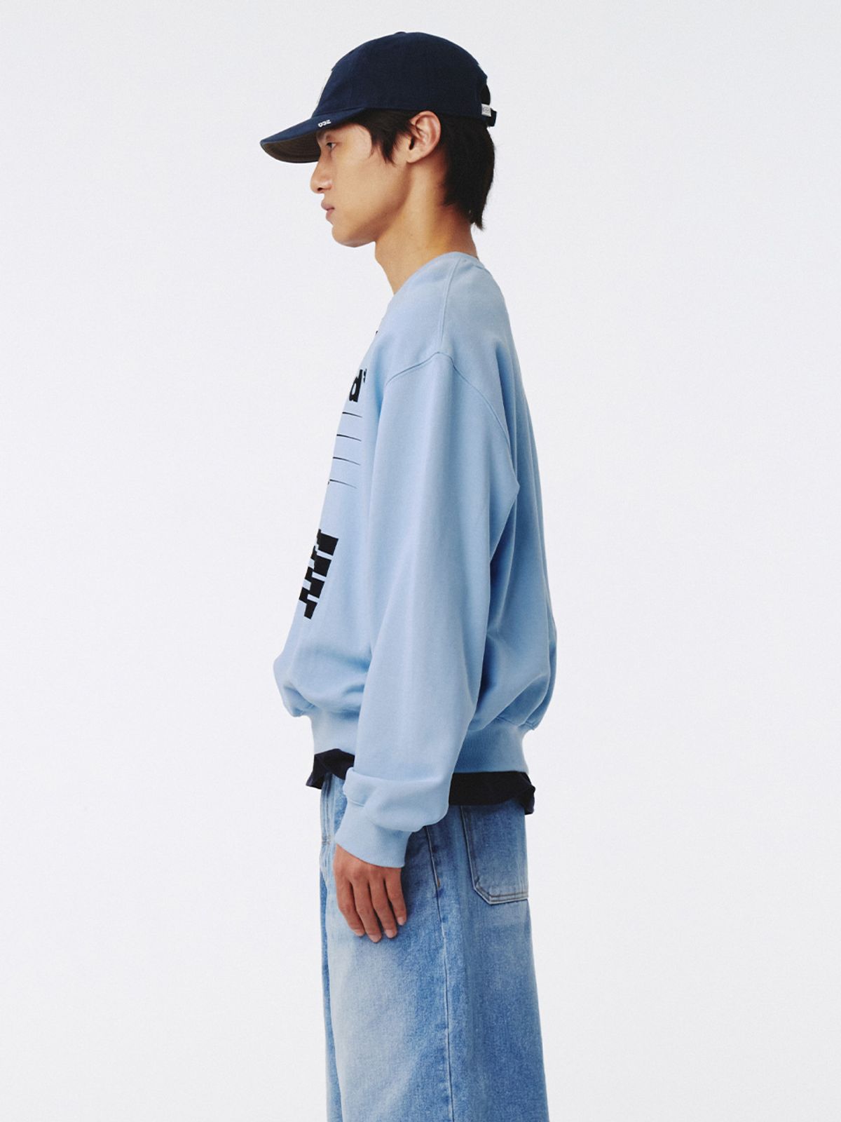 기준 맨(KIJUN MEN) Standard Pullover Sky Blue