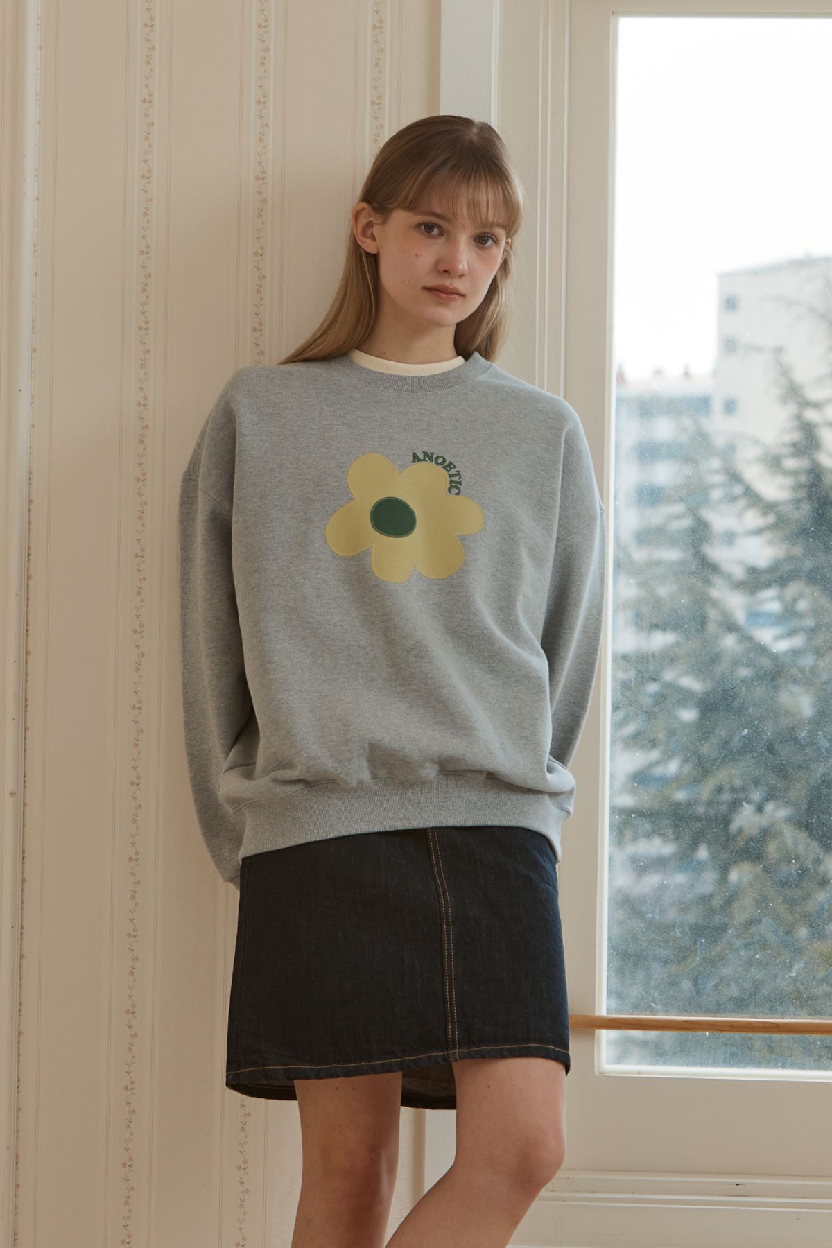 아노에틱(ANOETIC) NON FADE BASIC MINI SKIRT