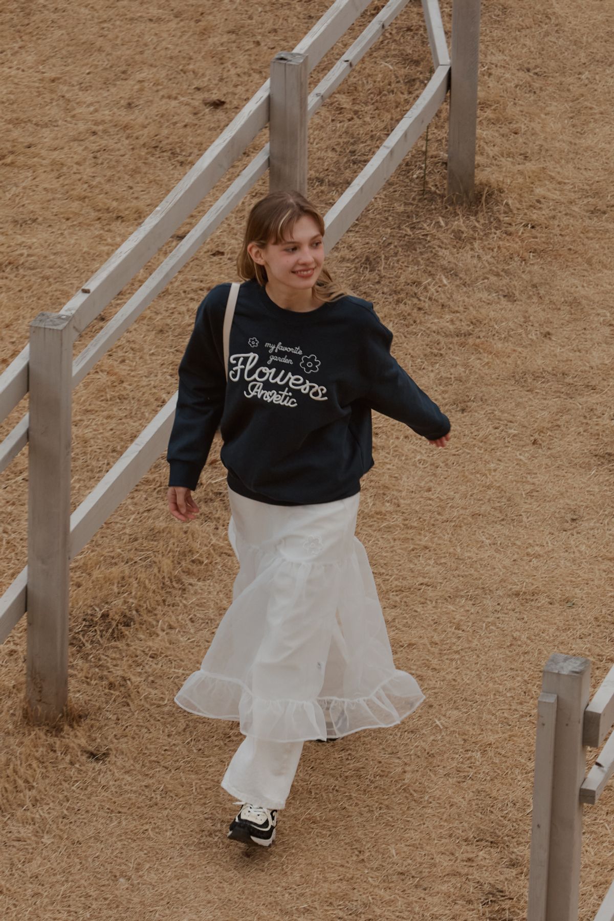 아노에틱(ANOETIC) LAYERED SEE-THROUGH SKIRT_WHITE