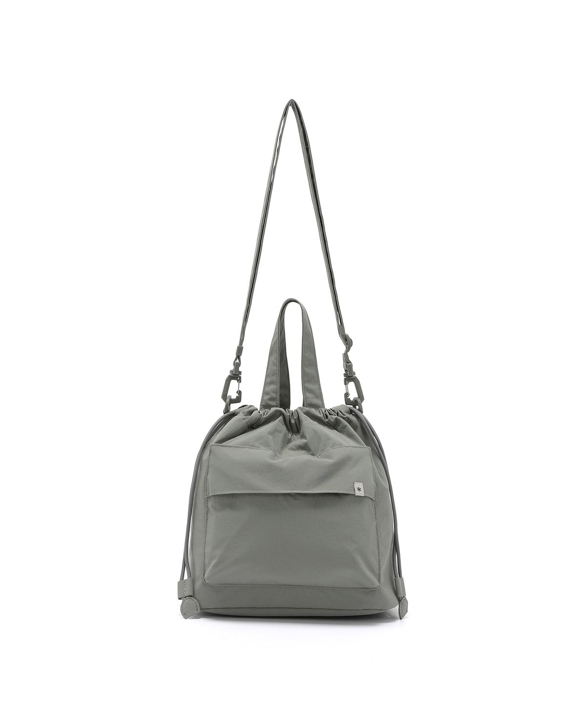 스노우피크 어패럴(SNOWPEAK APPAREL) 캠플 미디움 버킷백 (S25ZWCBB12) Light Khaki