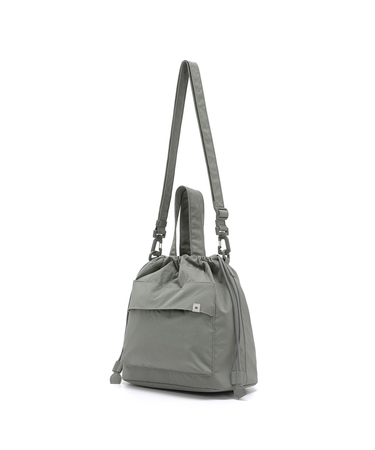 스노우피크 어패럴(SNOWPEAK APPAREL) 캠플 미디움 버킷백 (S25ZWCBB12) Light Khaki