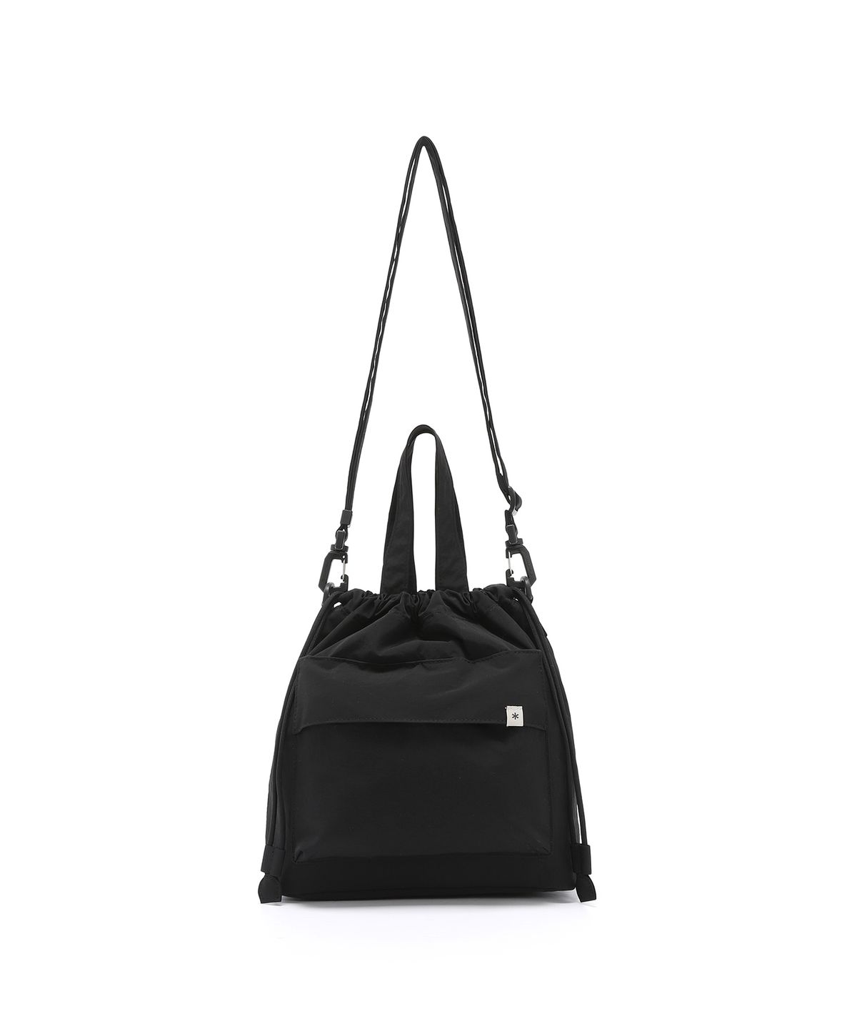 스노우피크 어패럴(SNOWPEAK APPAREL) 캠플 미디움 버킷백 (S25ZWCBB12) Black