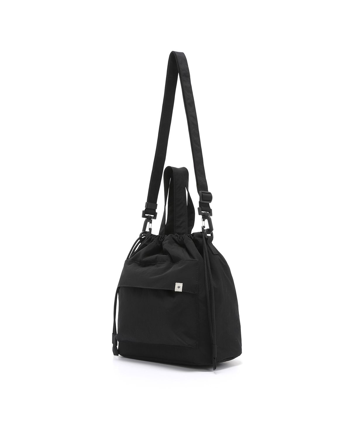 스노우피크 어패럴(SNOWPEAK APPAREL) 캠플 미디움 버킷백 (S25ZWCBB12) Black