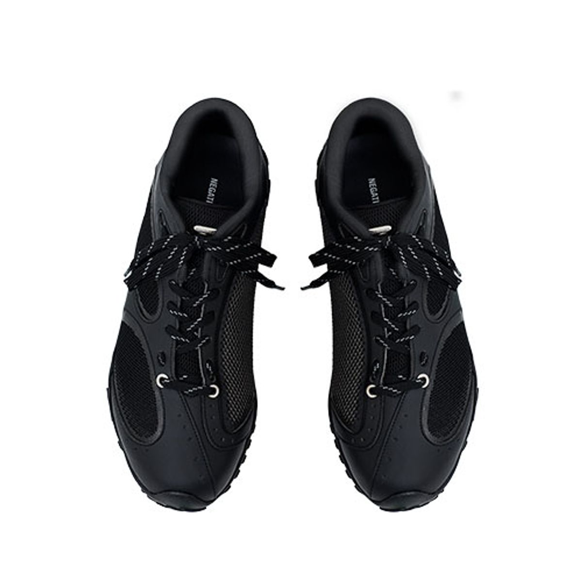 네거티브쓰리(NEGATIVETHREE) Asymmetry No.2 Sneakers_Black