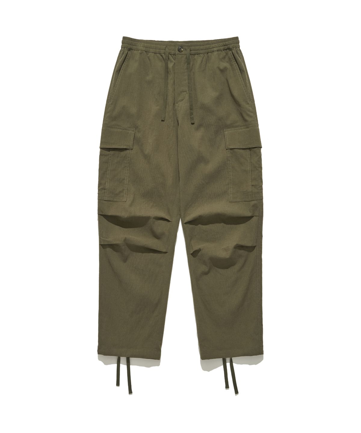 힐리먼트(HELEMENT) 린넨 스트링 카고 팬츠 (KHAKI)