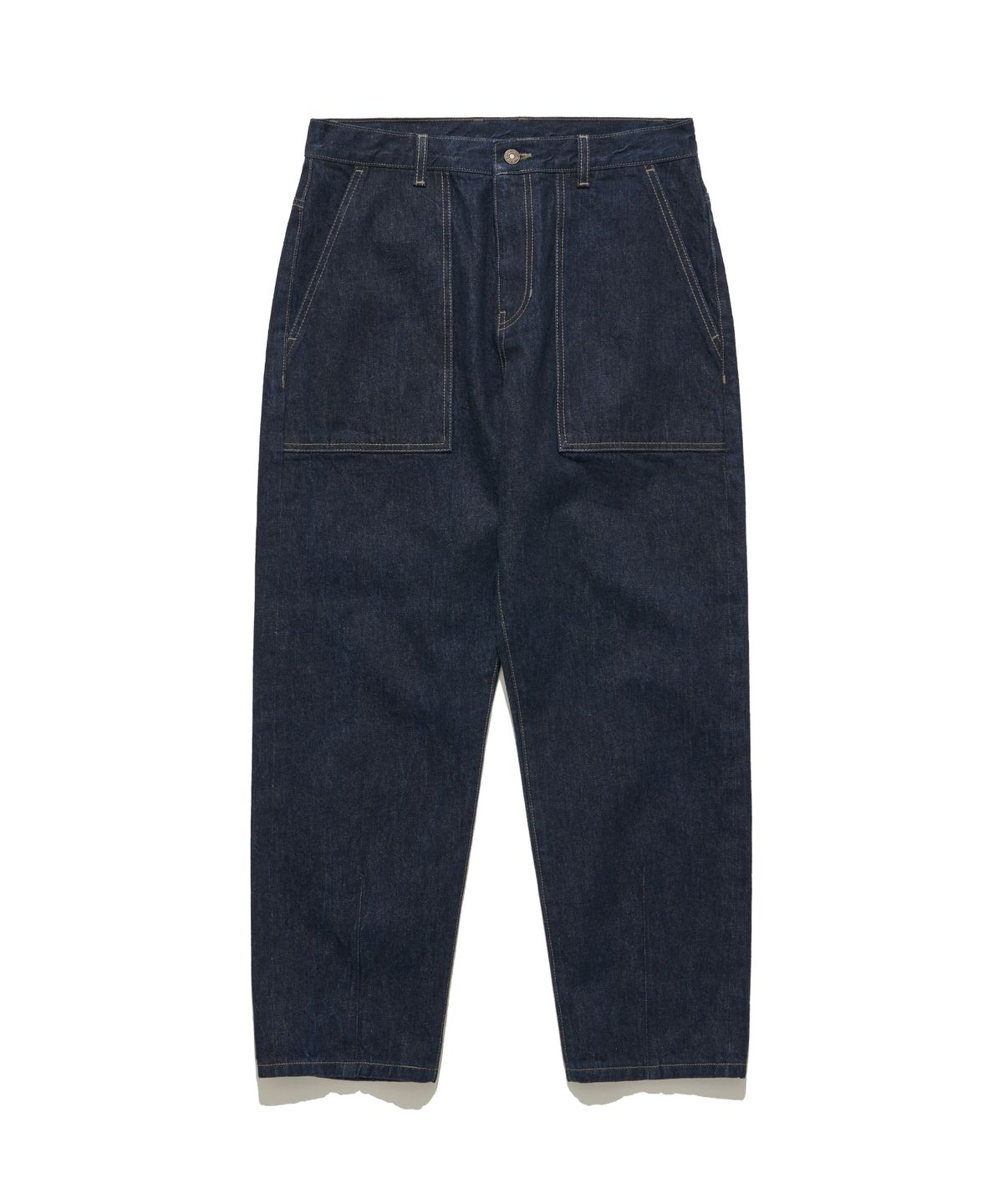 힐리먼트(HELEMENT) 셀비지 로우 데님 팬츠 (NAVY)