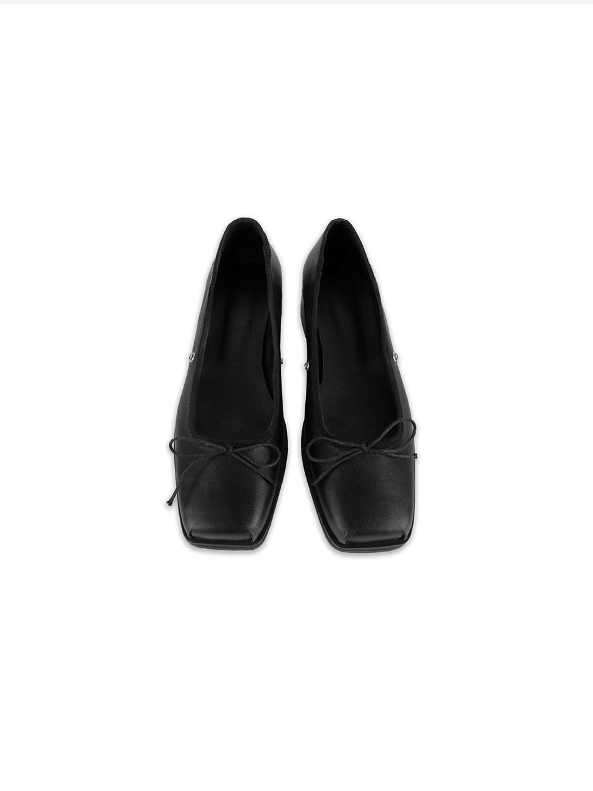 아수라(ASURA) LEATHER MARY JANE BOOTS (BLACK)