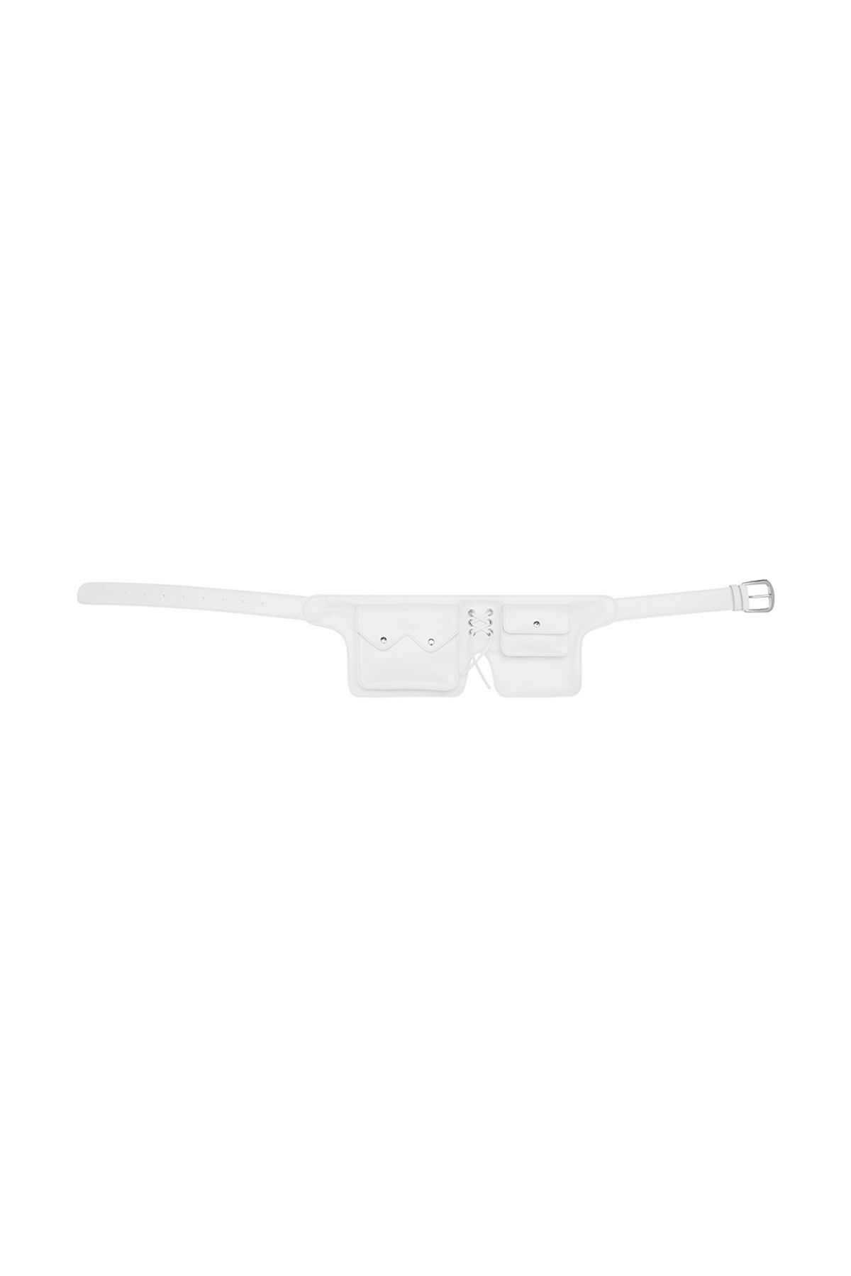 비바스튜디오(VIVASTUDIO) WOMAN MULTI-POCKET BELT [WHITE]