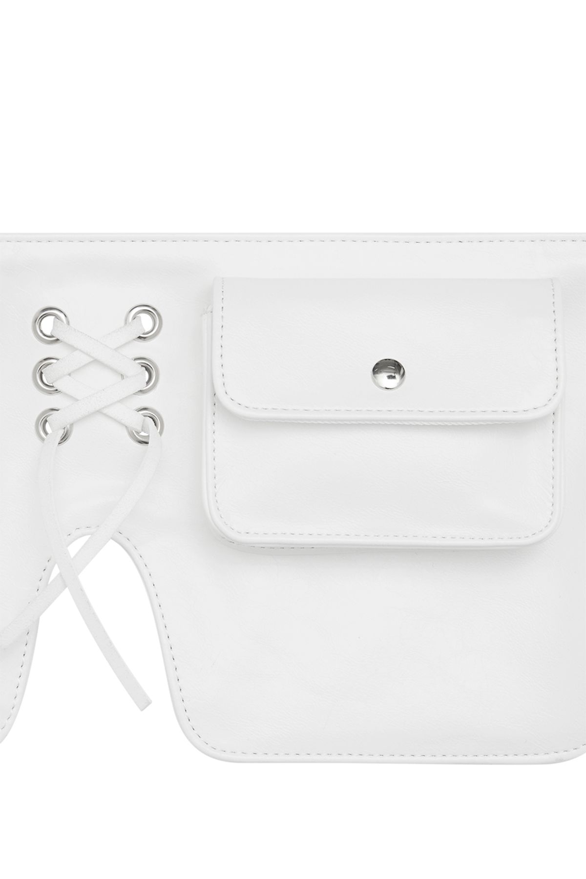 비바스튜디오(VIVASTUDIO) WOMAN MULTI-POCKET BELT [WHITE]