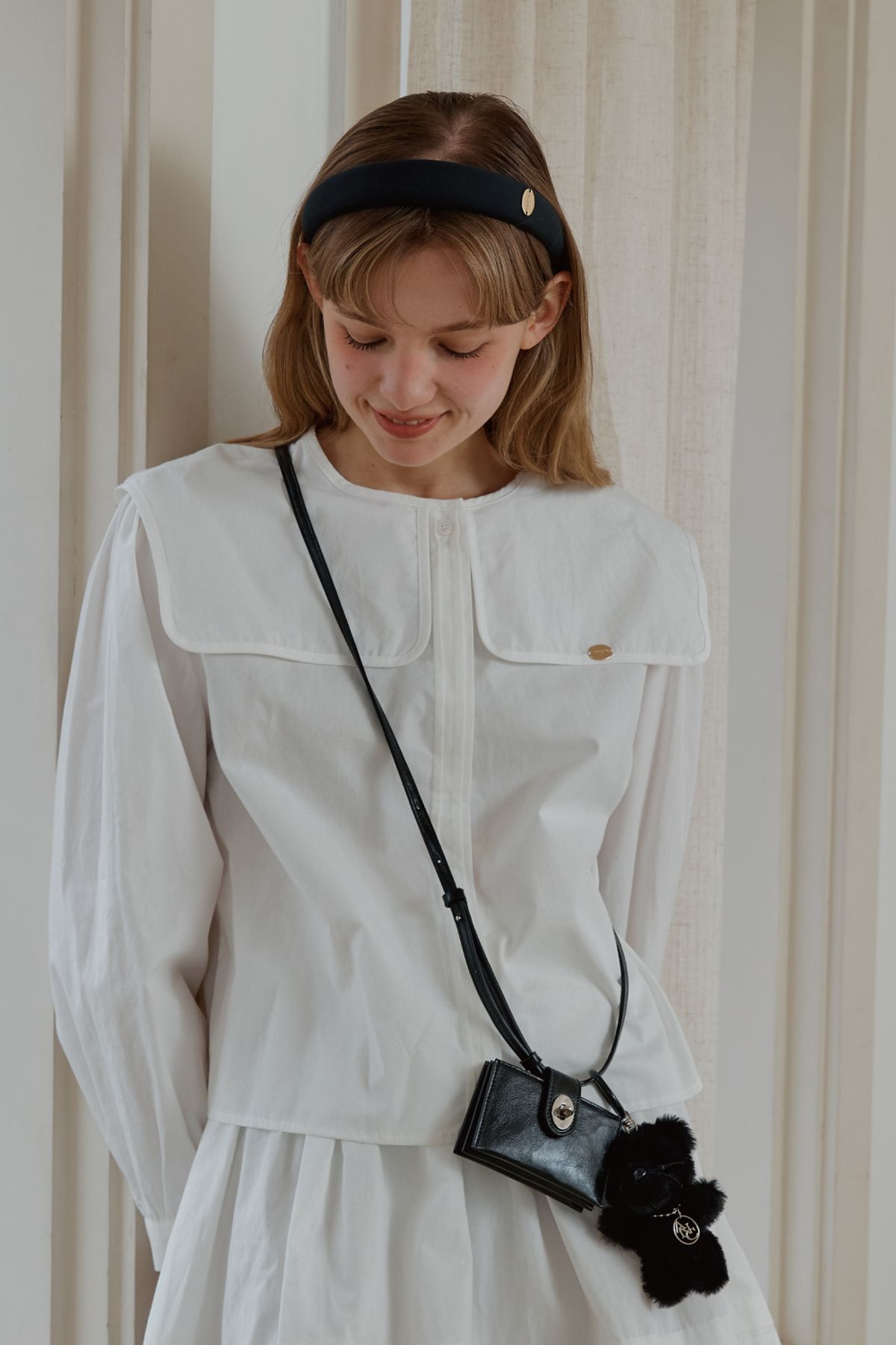 아노에틱(ANOETIC) ANC BUCKLE ACCORDION BAG_BLACK