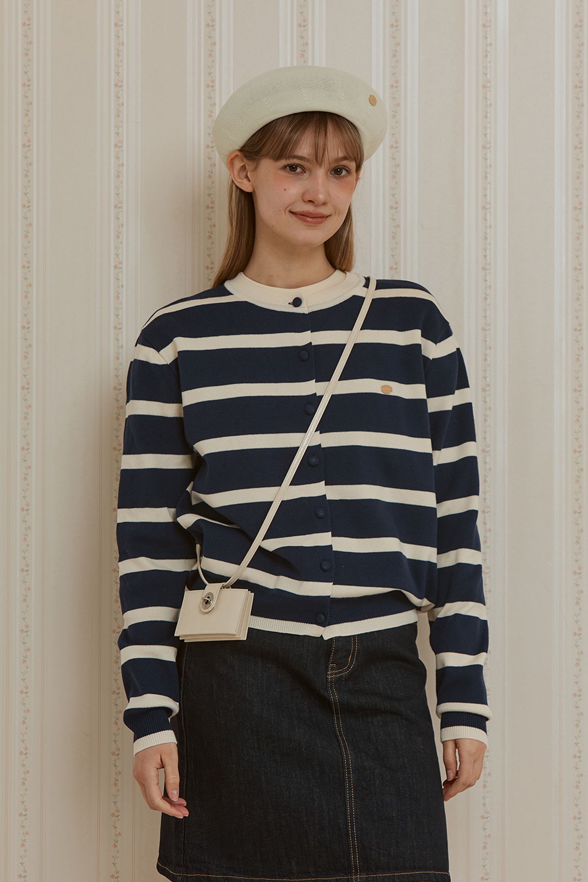 아노에틱(ANOETIC) ANC BUCKLE ACCORDION BAG_IVORY