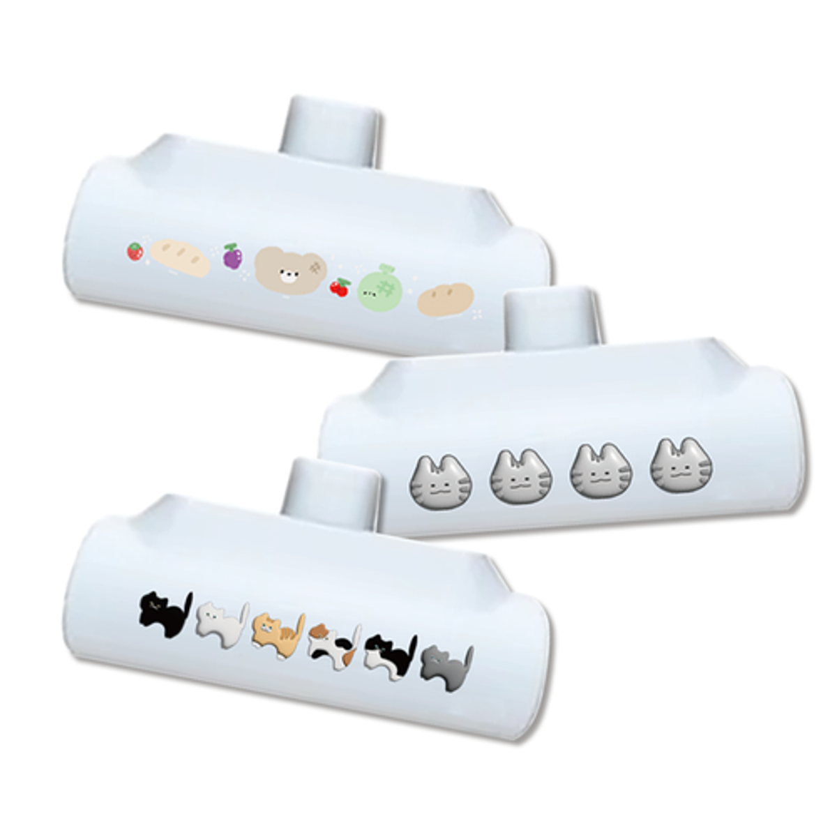 이레케이스앤굿즈(IRECASEGOODS) 냥이친구들  미니 도킹형 아이폰 갤럭시 보조배터리 5000mAh